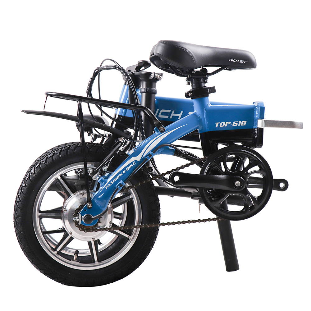 Rich Bit RT-618 Folding City E-bike - 250w (Blue)