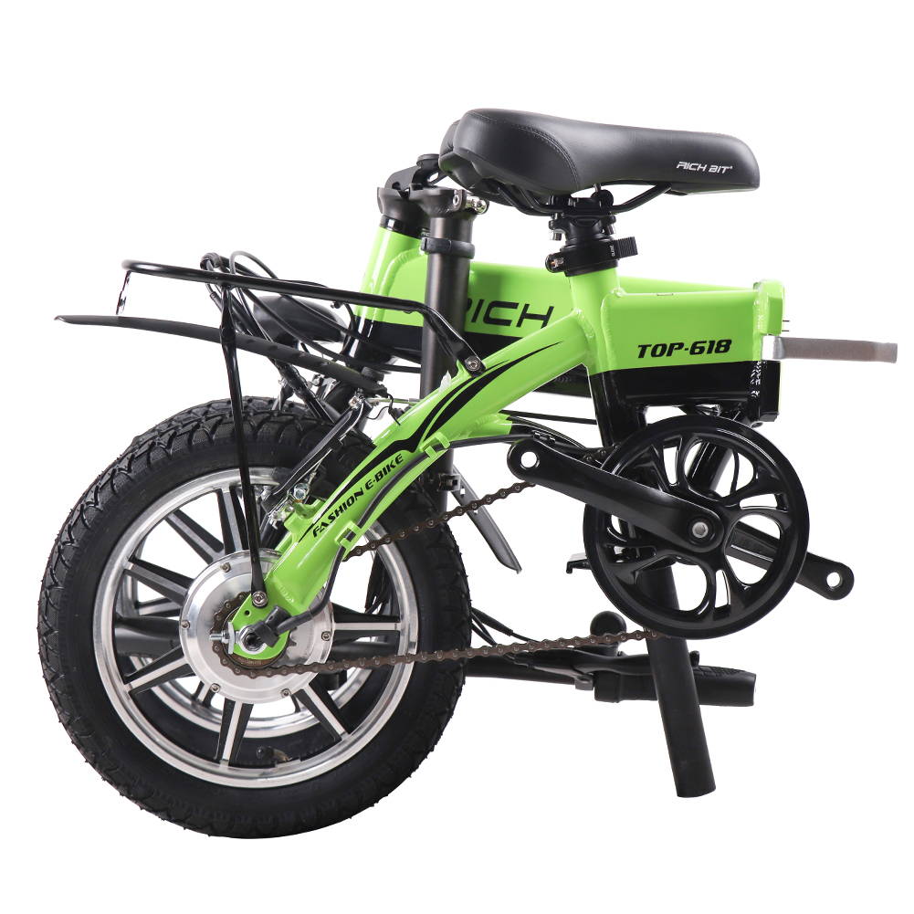 Rich Bit RT-619 Folding City E-bike - 250w (Green)