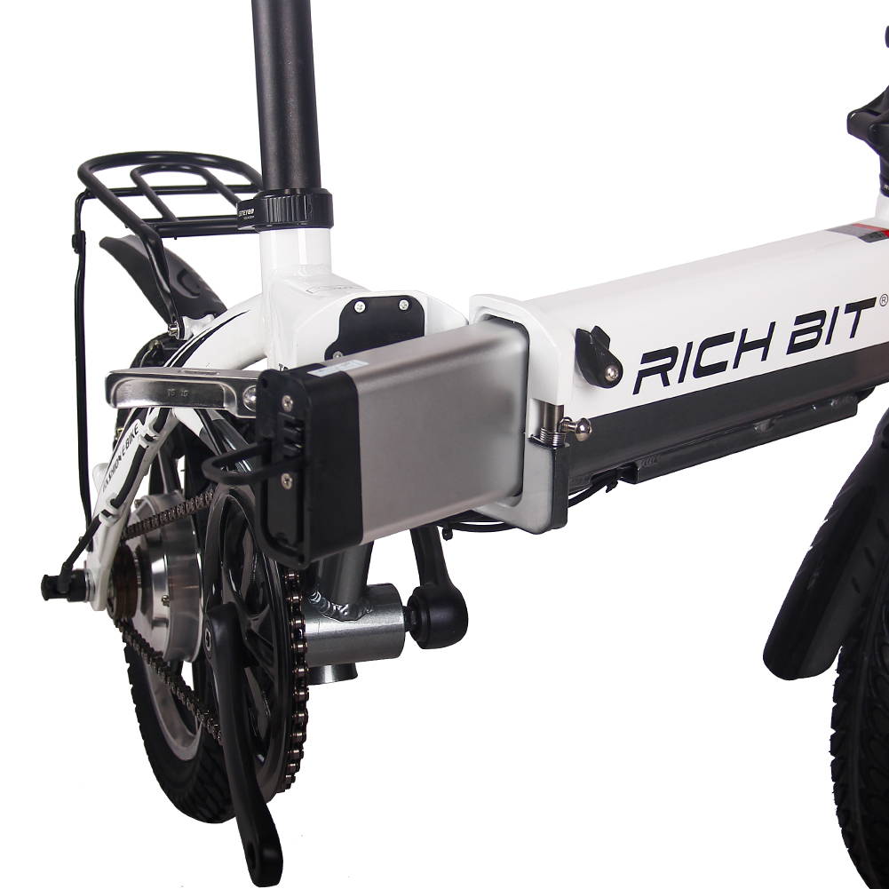 Rich Bit RT-618 Folding City E-bike - 250w (Red)