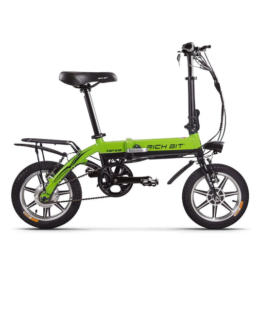 Rich Bit RT-619 Folding City E-bike - 250w (Green)