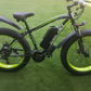 SMLRO XDC600 E-Mountain Bike - 1000w (Green/Black) 17.5 Ah