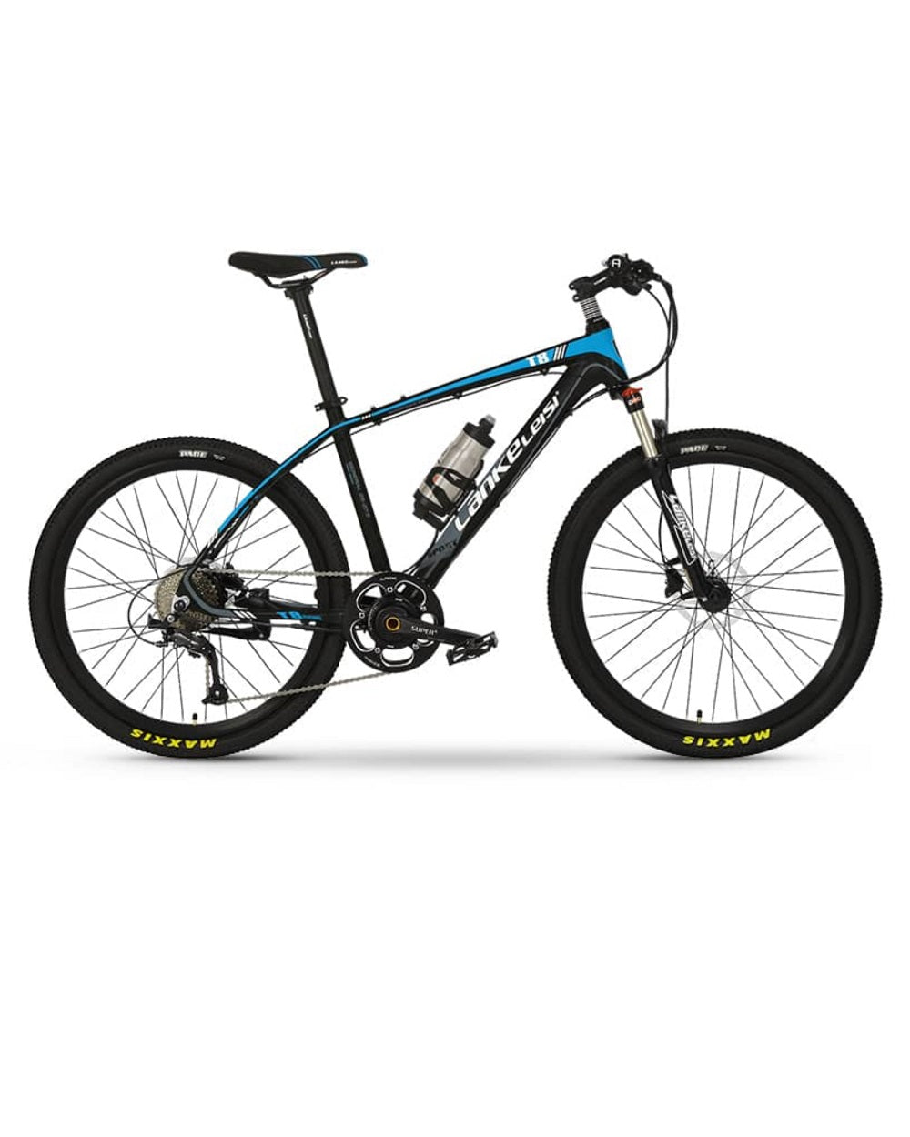 Lankeleisi T8 E-Mountain Bike - 400w (Blue & Black)