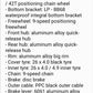 SMLRO XDC600 E-Mountain Bike - 1000w (White/Red) 17.5Ah fitted rear carrier.