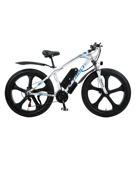 SOLD OUT TAOCI Python Sport E-Mountain Bike- 1000w (White/Blue)