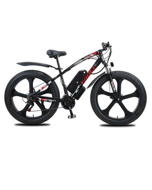 TAOCI Python Sport E-Mountain Bike- 1000w (Black/Red)