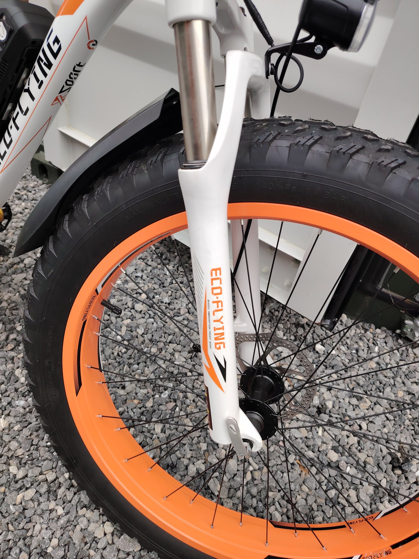 1 Only left * Eco-Flying TOP-20 Fat Tyre electric mountain bike 1000w 17Ah.