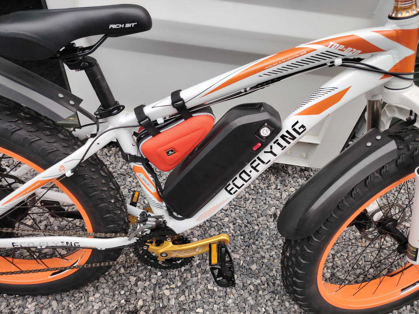 1 Only left * Eco-Flying TOP-20 Fat Tyre electric mountain bike 1000w 17Ah.